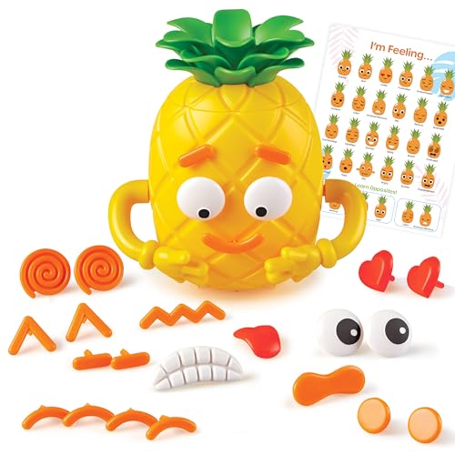 Learning Resources Big Feelings Pineapple - Emotional Learning Toy with 50 Mix-and-Match Pieces