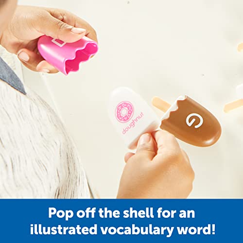 Learning Resources Mini ABC Pops – 26 Popsicle-Shaped Alphabet Toys for Toddlers, Fine Motor Skills & Phonics