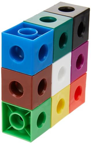Learning Resources Snap Cubes 100-Piece Set - Math Counting Toy for Kids Ages 5+