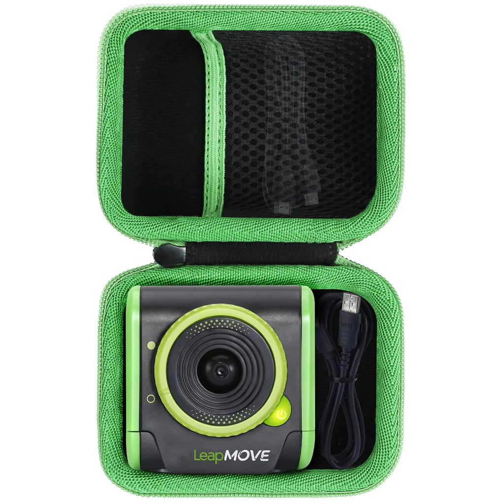 Lebakort Carrying Case for LeapFrog LeapMove – Protective Nylon EVA Storage with Mesh Pocket & Hand Strap
