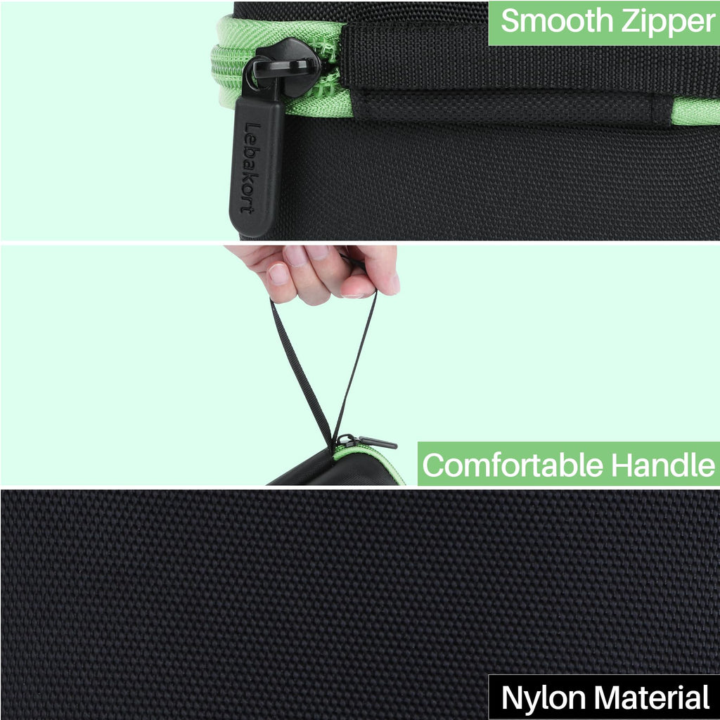 Lebakort Carrying Case for LeapFrog LeapMove – Protective Nylon EVA Storage with Mesh Pocket & Hand Strap