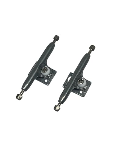 LEEFAI Pro Fingerboard Trucks G4 – 32mm Raw Metal Inverted Kingpin with Hardware