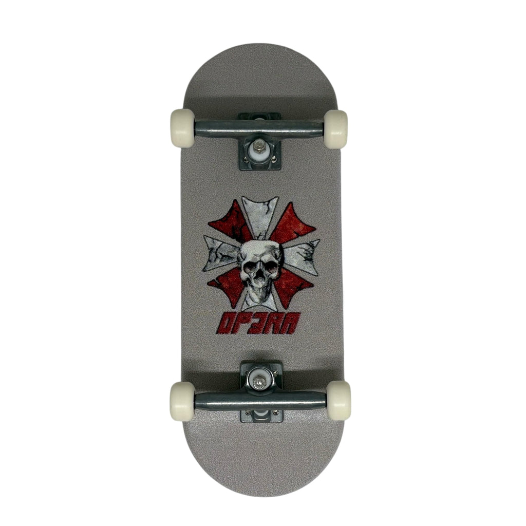 LEEFAI Pro G4 Fingerboard Trucks (36mm) – Raw Metal Inverted Kingpin with Hardware