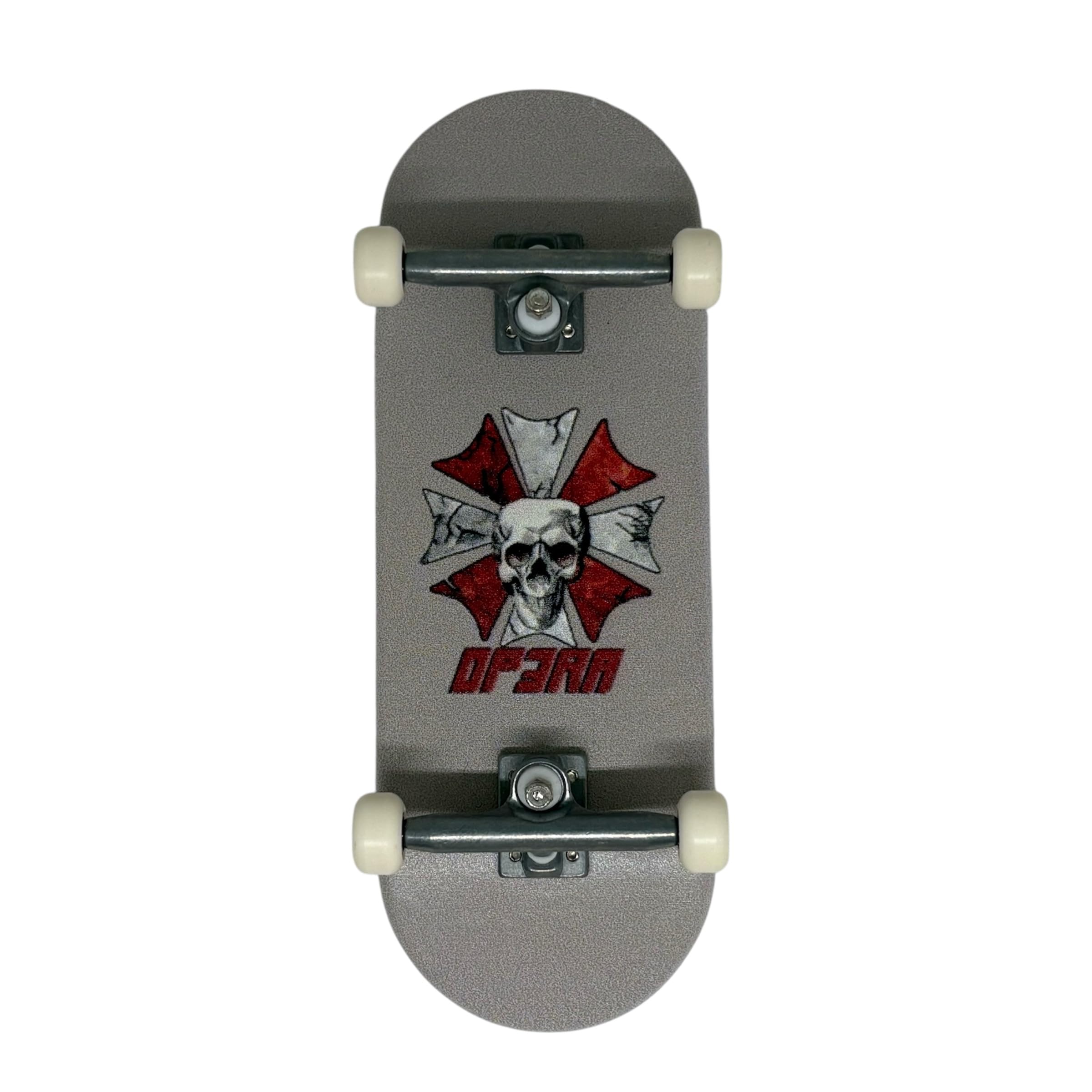 LEEFAI Pro G4 Fingerboard Trucks (36mm) – Raw Metal Inverted Kingpin with Hardware