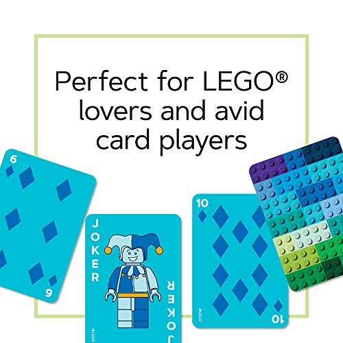 LEGO Brick Playing Cards – Two 54-Card Decks in Collectible Keepsake Box