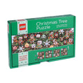 LEGO Christmas Tree Puzzle | 4 Connective 100-Piece Jigsaw Puzzles for Families