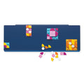 LEGO DOTS Pencil Box - DIY Craft Kit for Kids, Blue, 46 Tiles, Ages 6+