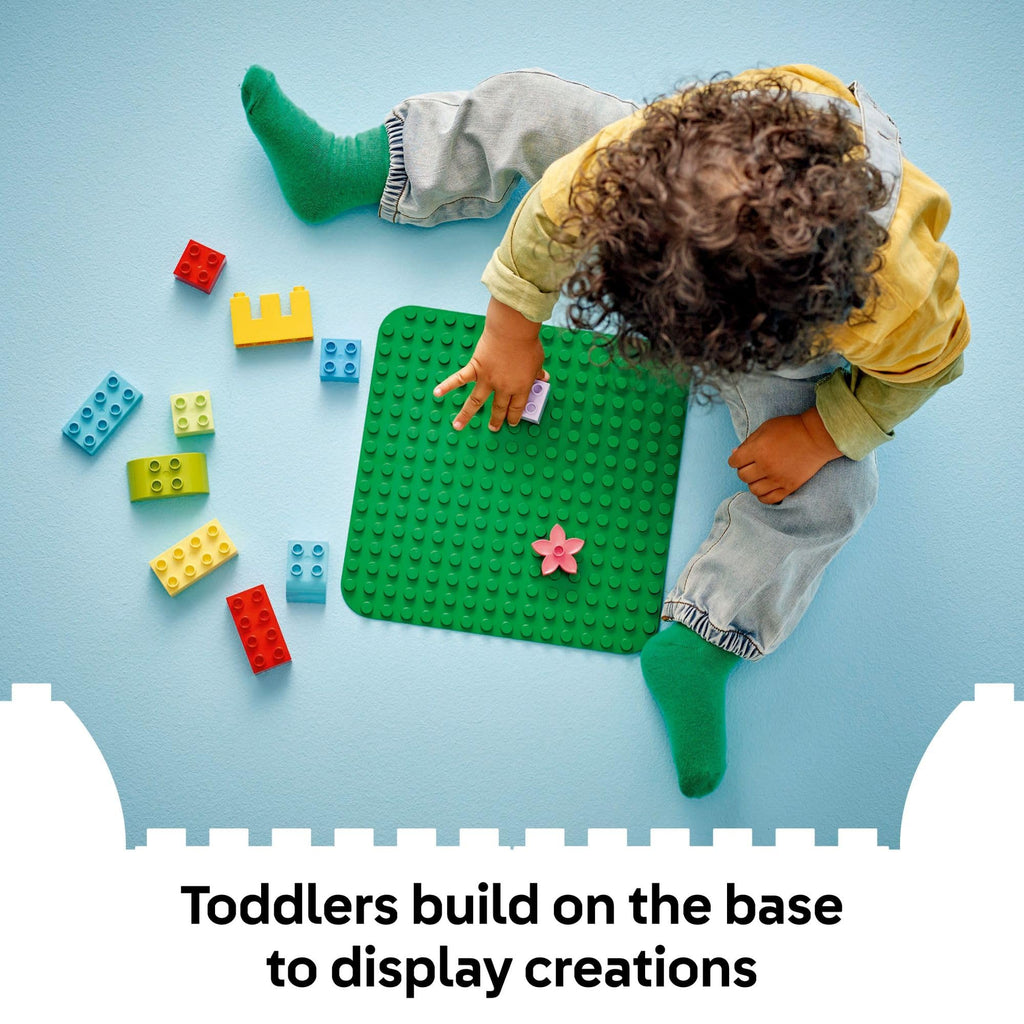LEGO DUPLO Green Building Plate 10460 – 16x16 Stud Base for Toddlers Ages 1.5+
