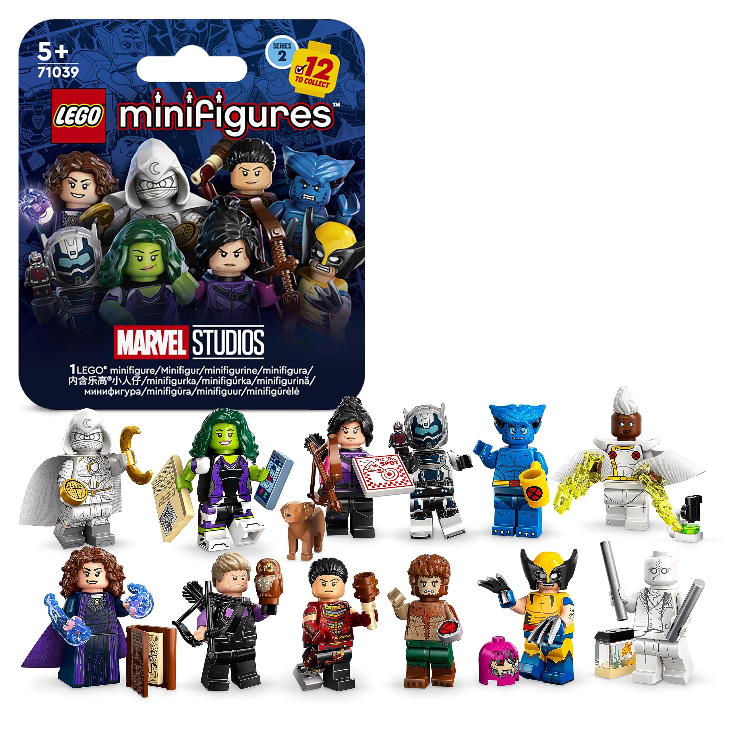 LEGO Marvel Series 2 Blind Bag 71039 – Random Minifigure from 12 Disney+ Characters