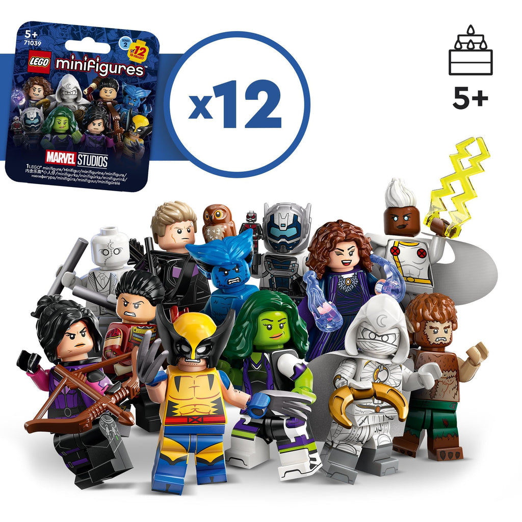 LEGO Marvel Series 2 Blind Bag 71039 – Random Minifigure from 12 Disney+ Characters