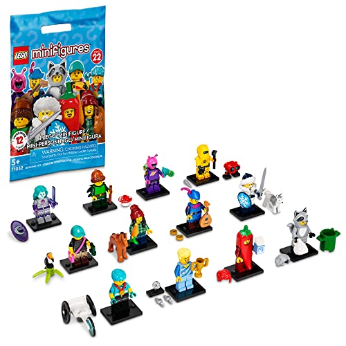 LEGO Minifigures Series 22 (71032) – Collectible Mystery Bags, 12 Unique Characters to Collect