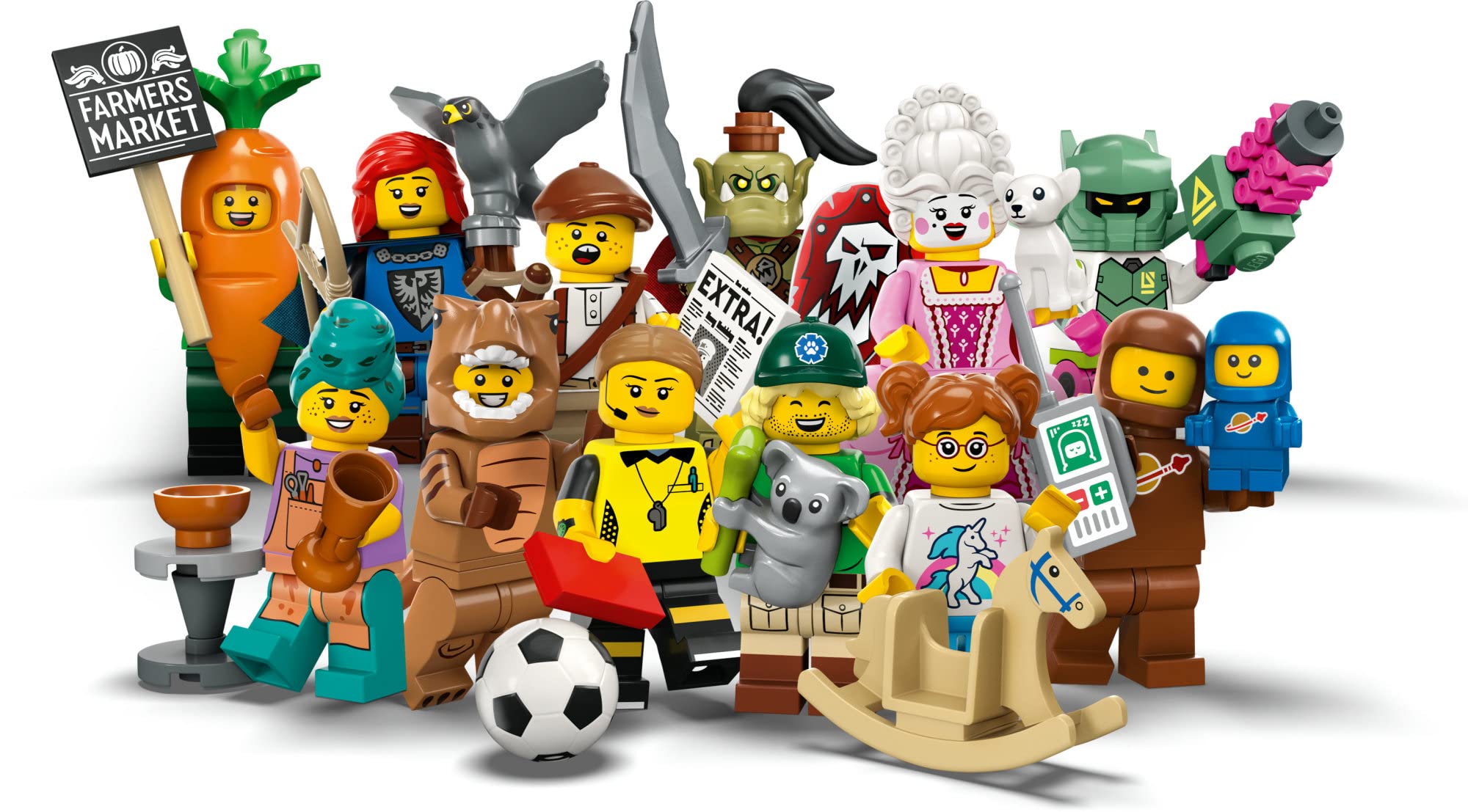 LEGO Minifigures Series 24 (71037) Mystery Blind Bag – 12 Random Collectible Characters