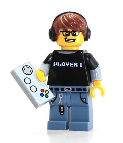 LEGO Series 12 Collectible Minifigure 71007 – Video Game Guy Gamer, New & Unassembled