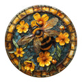 Leisurely Bee Wooden Puzzle for Adults – 100 Irregular Shaped Pieces, 8.5x8.5 Inch Jigsaw