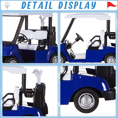 Leitee 21-Piece Golf Cake Topper Set – Includes Cart, Clubs, Balls, Umbrellas, Trees & Flags