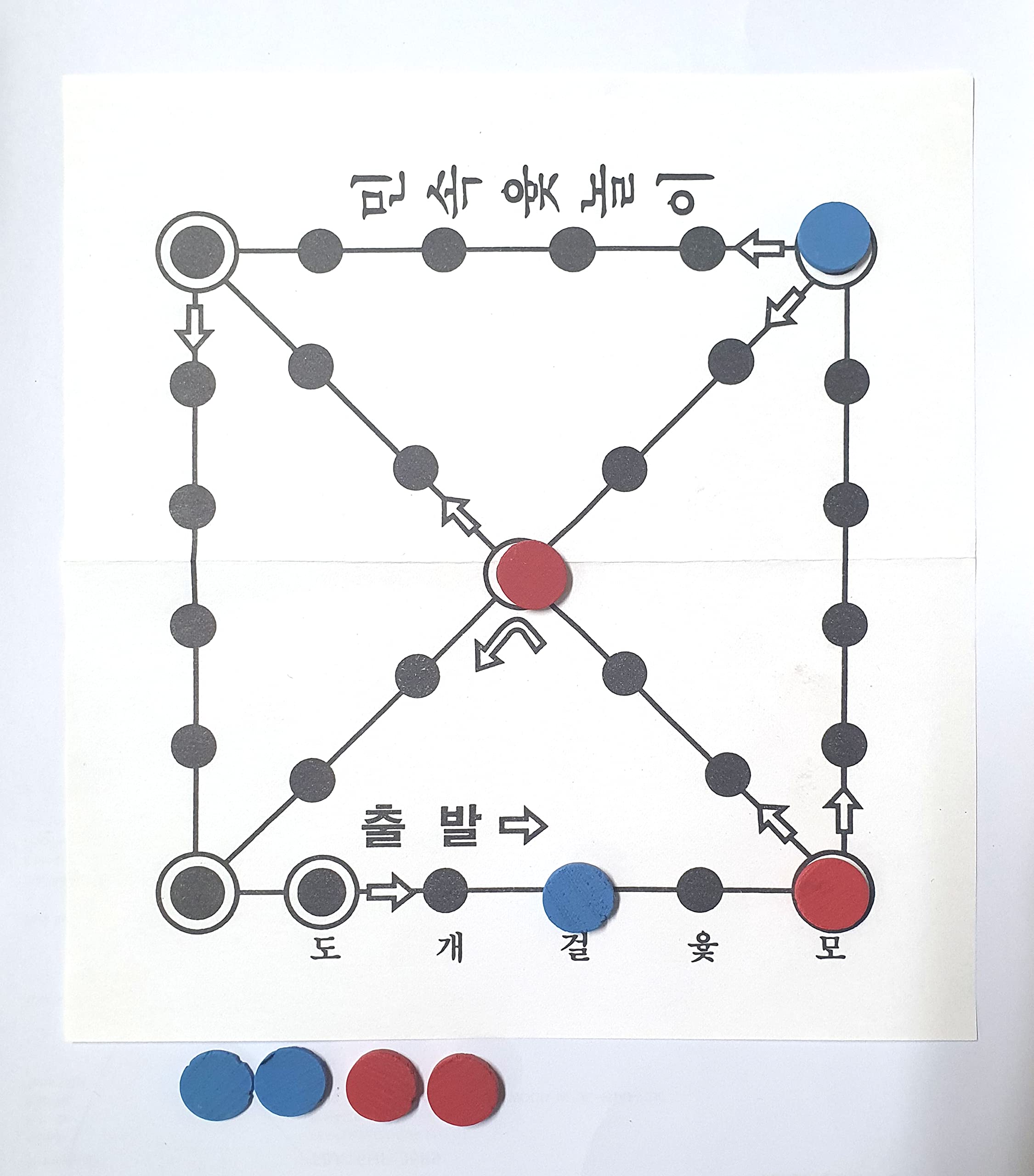 LENITH YUTNORI Premium Korean Board Game – Traditional Wood Stick Game for Family, Adults, Parties & Outdoor Play