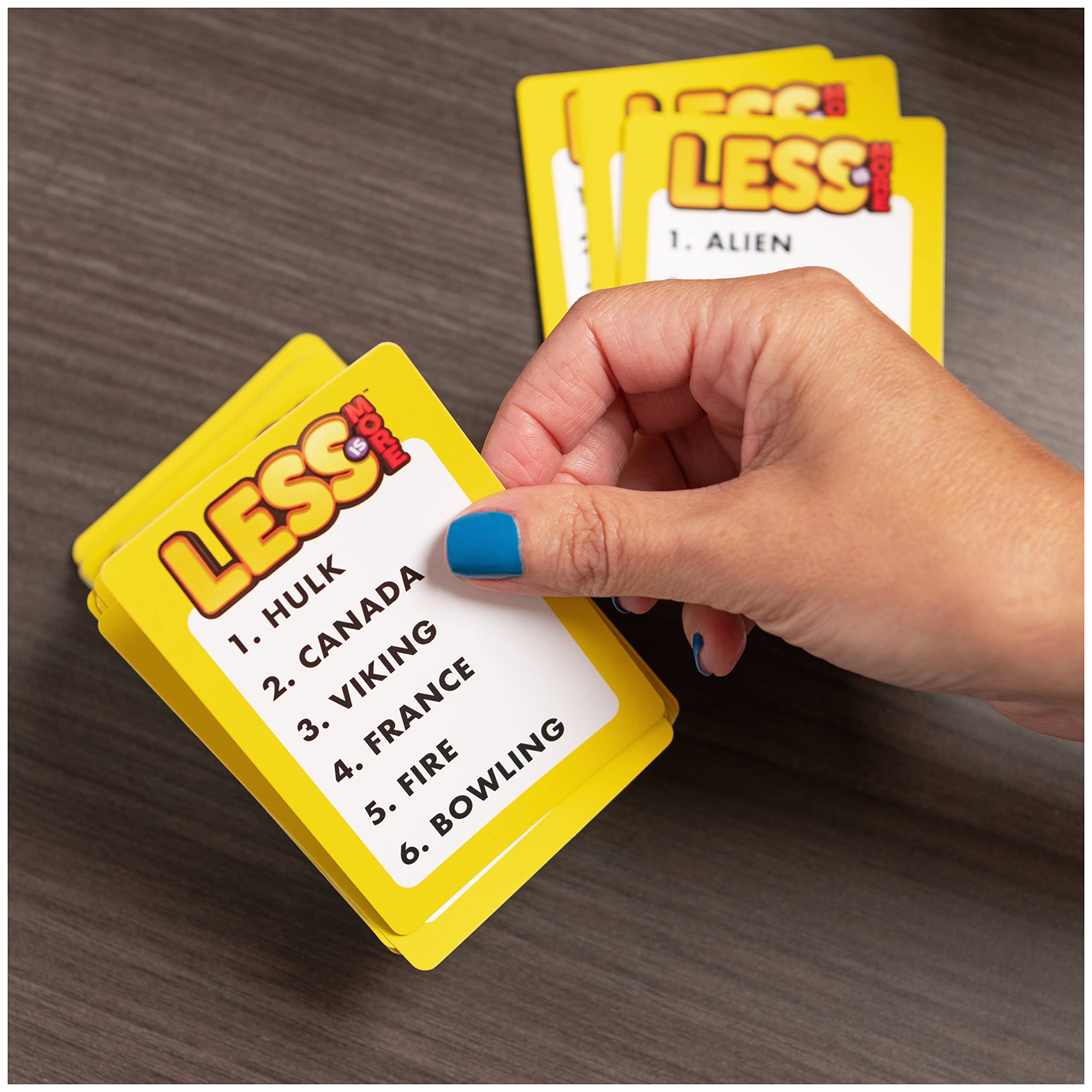 Less is More Party Board Game – Fun Word Guessing Game for Families, Ages 8+