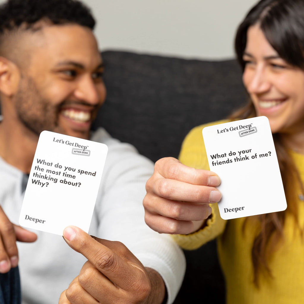 Let's Get Deep: After Hours Expansion Pack - 100 Spicy Conversation Cards for Couples