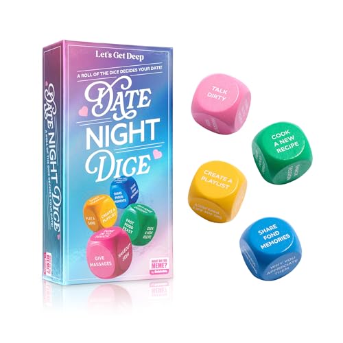 Let’s Get Deep® Date Night Dice: 200+ Unique Date Ideas for Couples Ages 18+