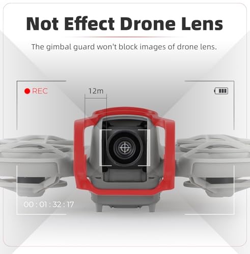LIBOQIAO Quick-Release Gimbal Bumper for DJI NEO – Anti-Collision Camera Protector (Grey, 2g)