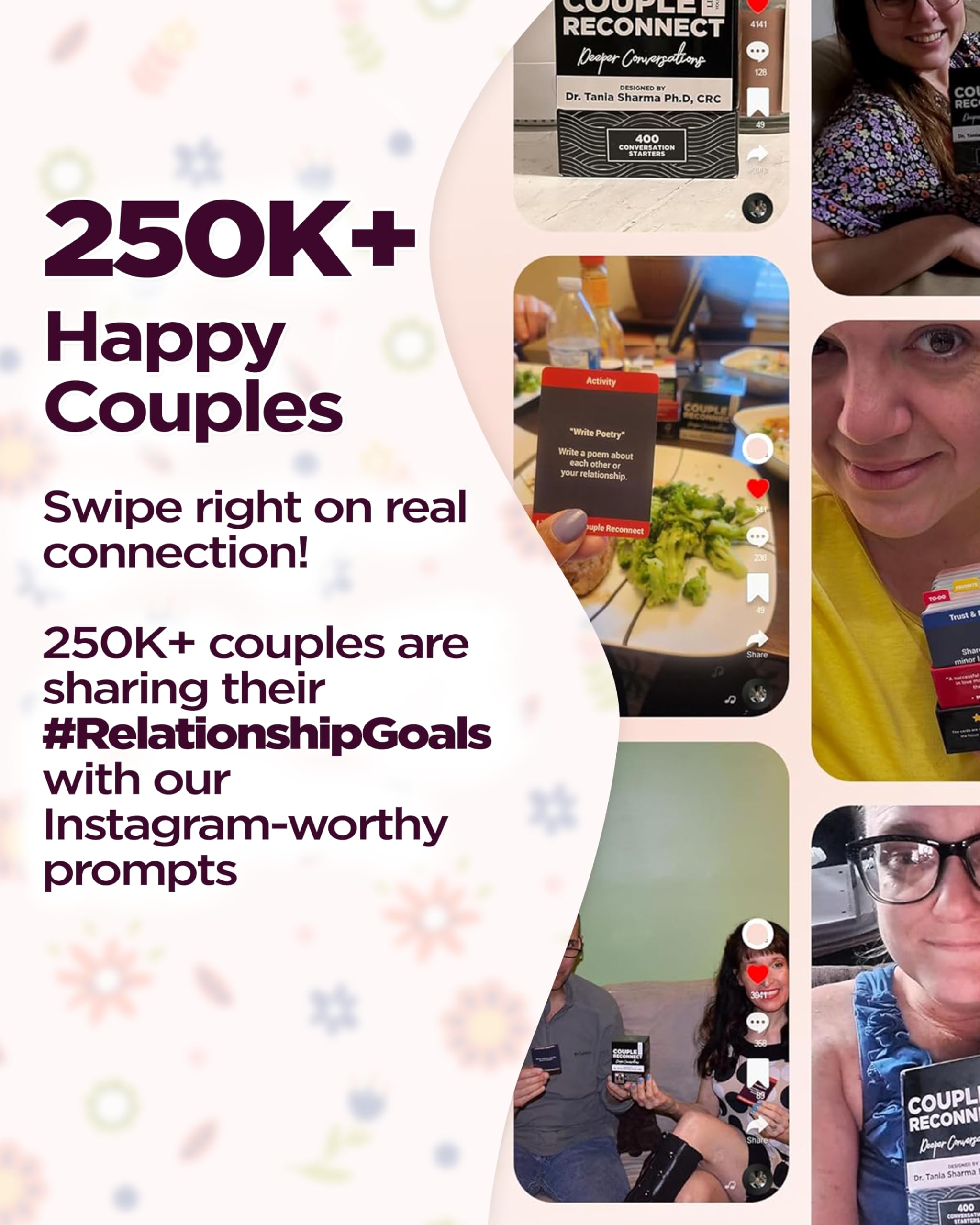 Life Sutra Couple Reconnect Card Game – 150 Conversation Cards for Deeper Connection and Trust