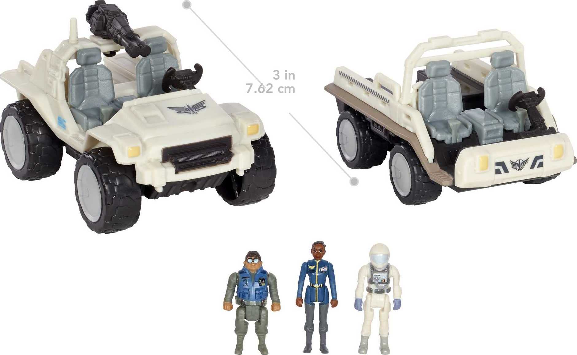 Lightyear Hyperspeed Series Vehicle & Figure Pack - 2 Trucks & 3 Characters by Mattel