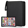LIMSTDIC 720-Pocket Card Binder – 40 Double-Sided Pages, Zippered PU Album for TCG, MTG, Sports & Collectible Cards (Black)