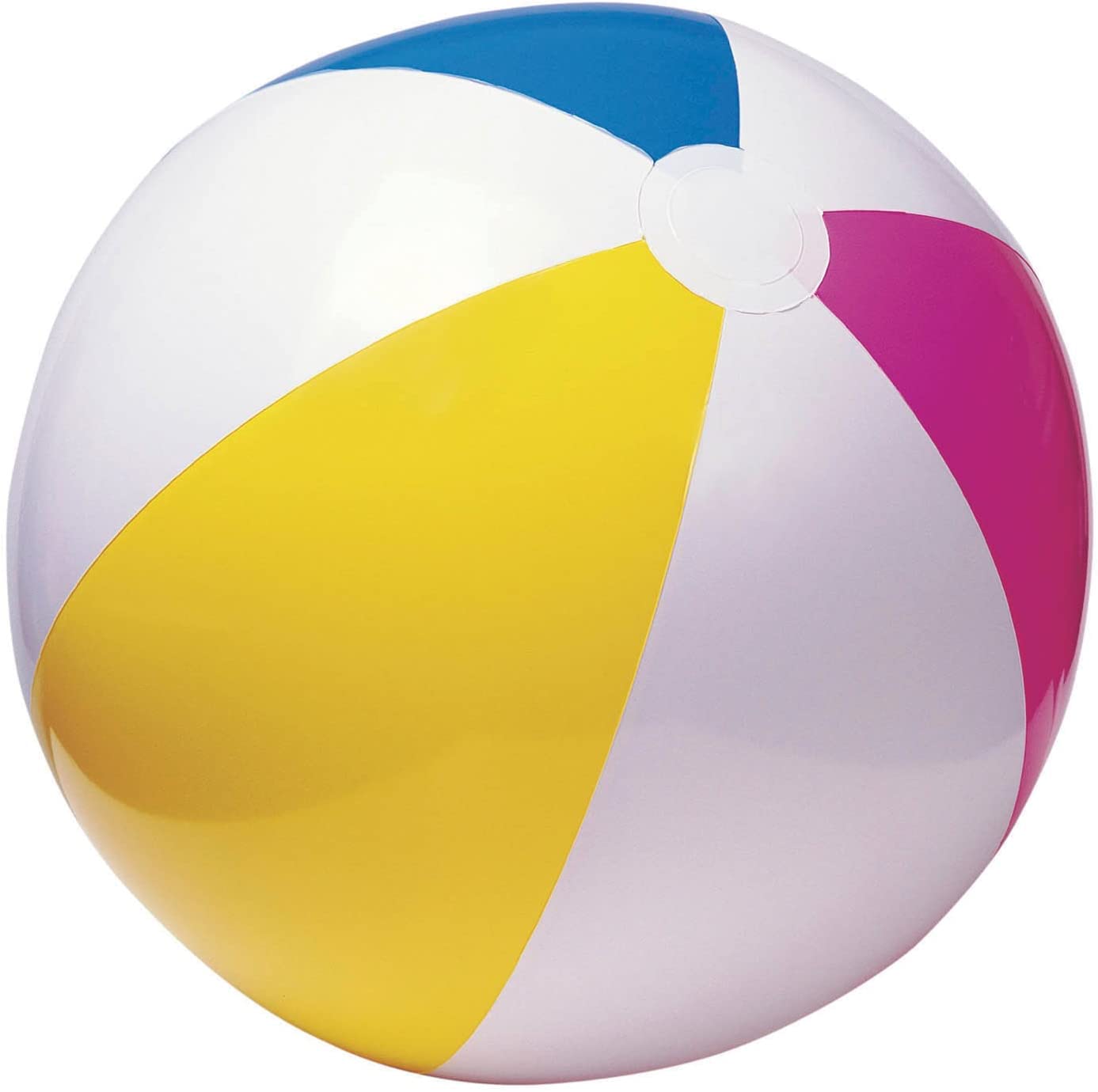 LINE42 Beach Ball Set of 3 – Jumbo 42-Inch & Two 24-Inch Pastel Beach Balls