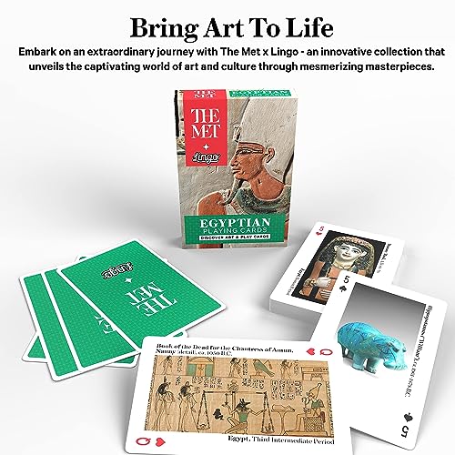 Lingo Egyptian Art Playing Cards: The Met Museum x Discover Art & Play