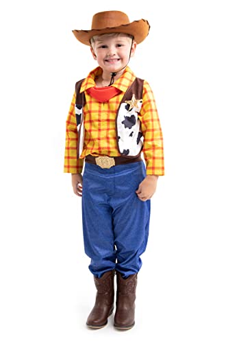 Little Adventures Cowboy and Cowgirl Felt Hat for Kids - One Size Costume Accessory