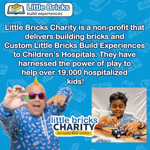 Little Bricks Build Experience: The Adventures of Brixie and Fig - Interactive Read & Build Toy for Kids Ages 6+