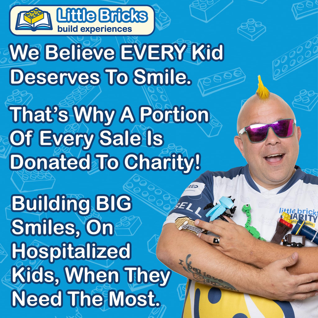 Little Bricks Build Experience: The Adventures of Brixie and Fig - Interactive Read & Build Toy for Kids Ages 6+