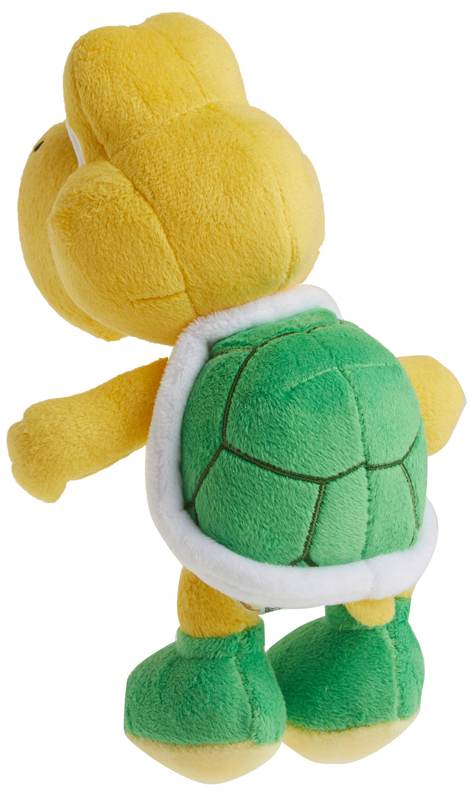 Little Buddy Super Mario All Star Collection Koopa Troopa Plush - 7 Inch Soft Toy with Removable Shell