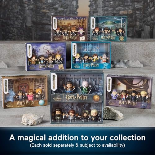 Little People Collector Harry Potter Prisoner of Azkaban Set – 4 Movie-Inspired Figures in Display Box for Adult Fans