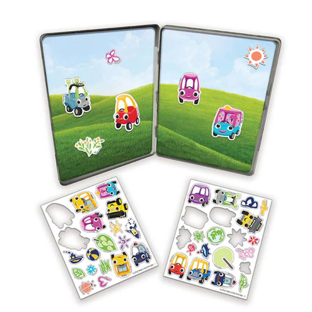 Little Tikes Magnetic Creations Dress Up Play Set – 40 Mix & Match Magnets in Portable Storage Tin for Kids 3-10