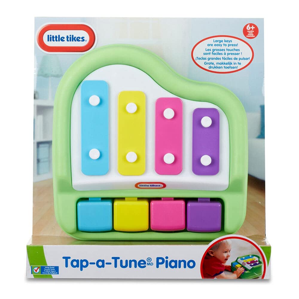 Little Tikes Tap-A-Tune Piano: Baby Musical Toy with Two Play Modes