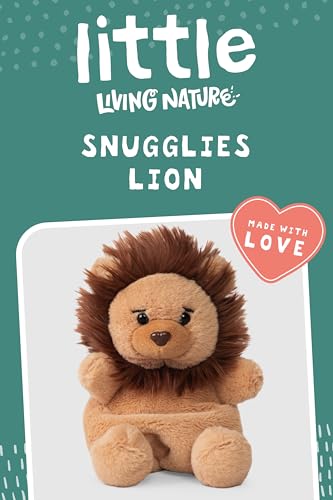 Living Nature Little Snugglies Lion – Compact Soft Toy with Recycled Stuffing