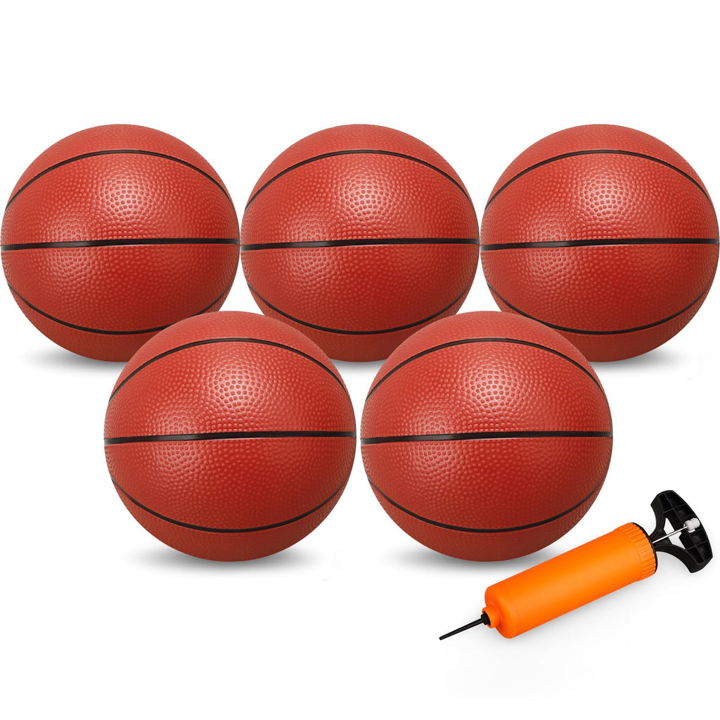 LNCOJOLM 9.8-Inch Waterproof PVC Basketball for Pool, Trampoline, and Indoor/Outdoor Play – Soft, Anti-Slip, Size 7