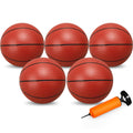 LNCOJOLM 9.8-Inch Waterproof PVC Basketball for Pool, Trampoline, and Indoor/Outdoor Play – Soft, Anti-Slip, Size 7