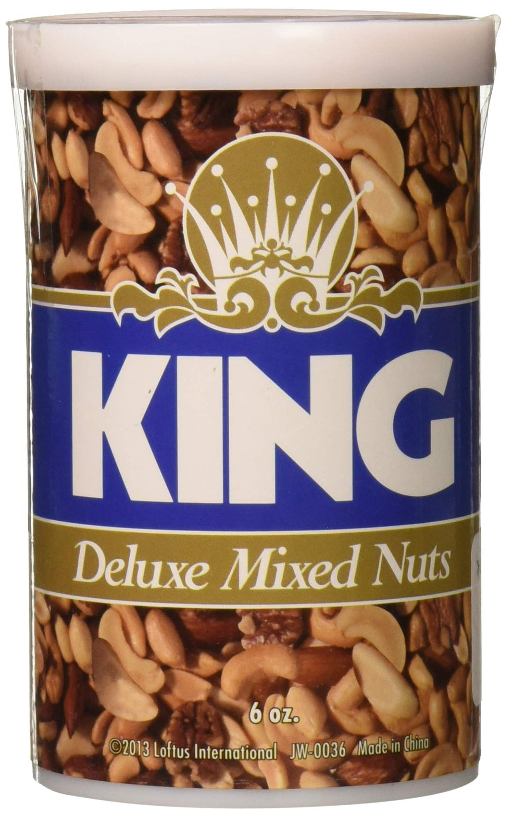 Loftus Three Snakes in a Can Prank – King Deluxe Mixed Nuts Can