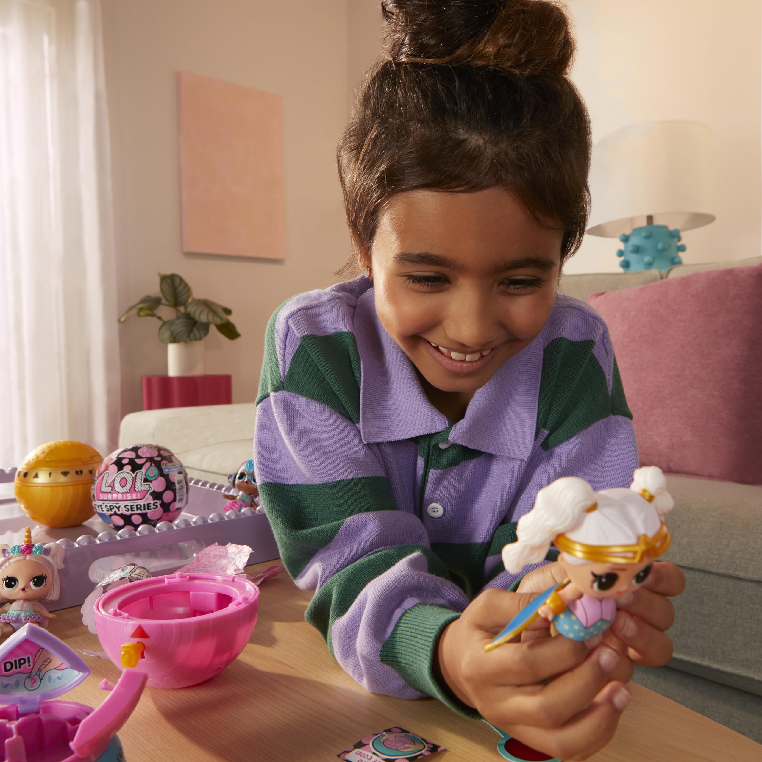 LOL Surprise Eye Spy Series Tots Dolls – Color Change Collectibles with Interactive Clues