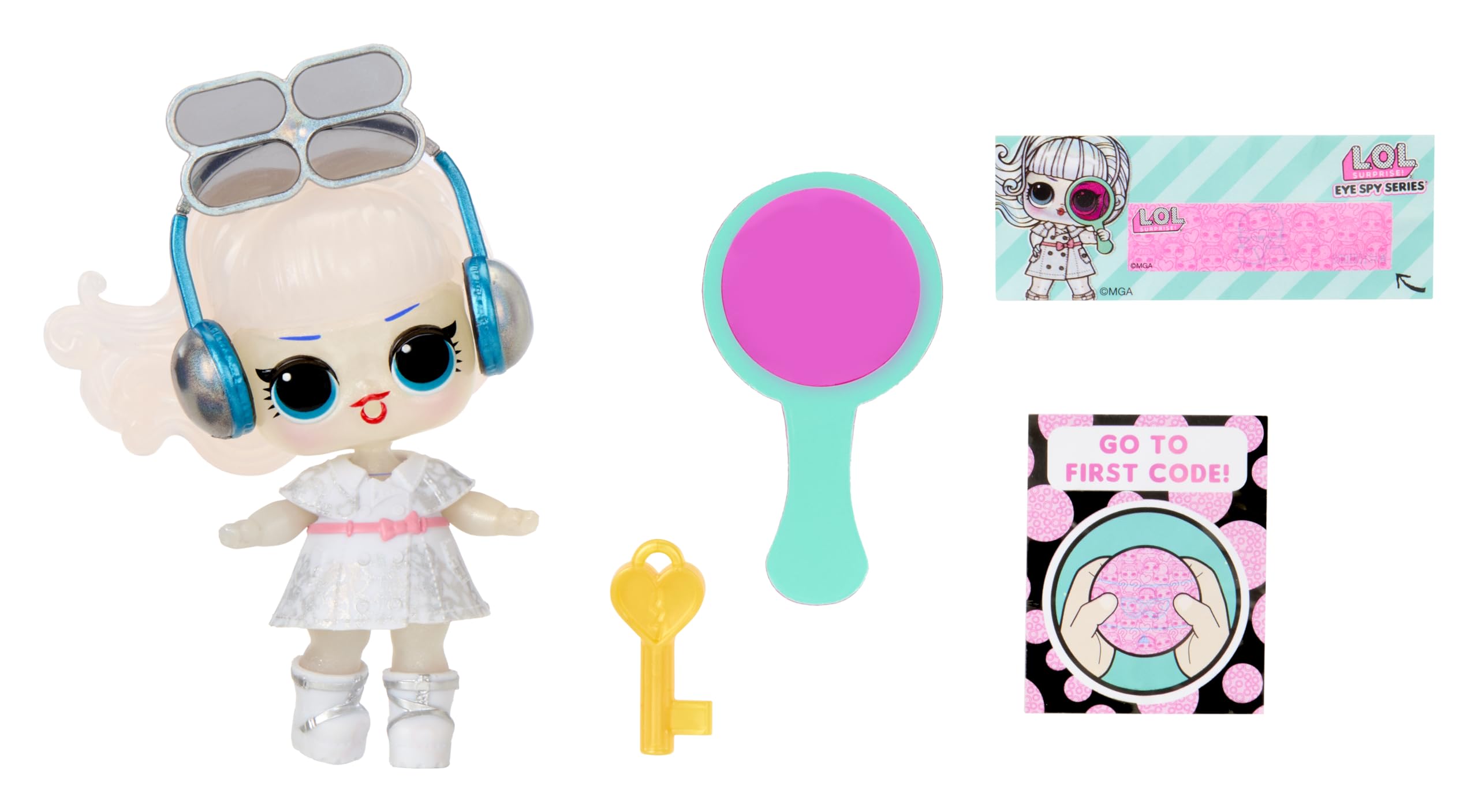 LOL Surprise Eye Spy Series Tots Dolls – Color Change Collectibles with Interactive Clues