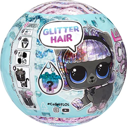 L.O.L. Surprise! Glitter Color Change Pet with 5 Surprises – Ages 4+