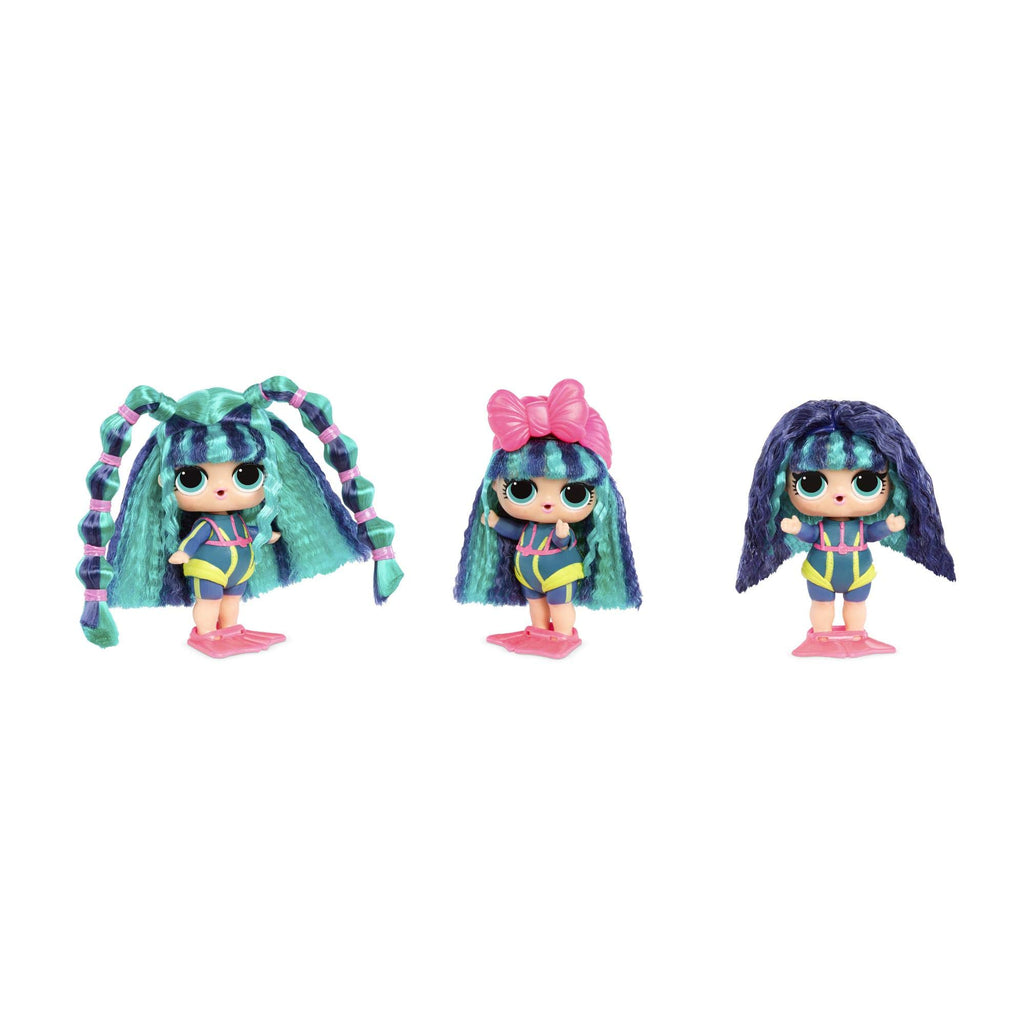 L.O.L. Surprise! Hairvibes Doll – 15 Surprises with Real Hair Wig Pieces & Color Change