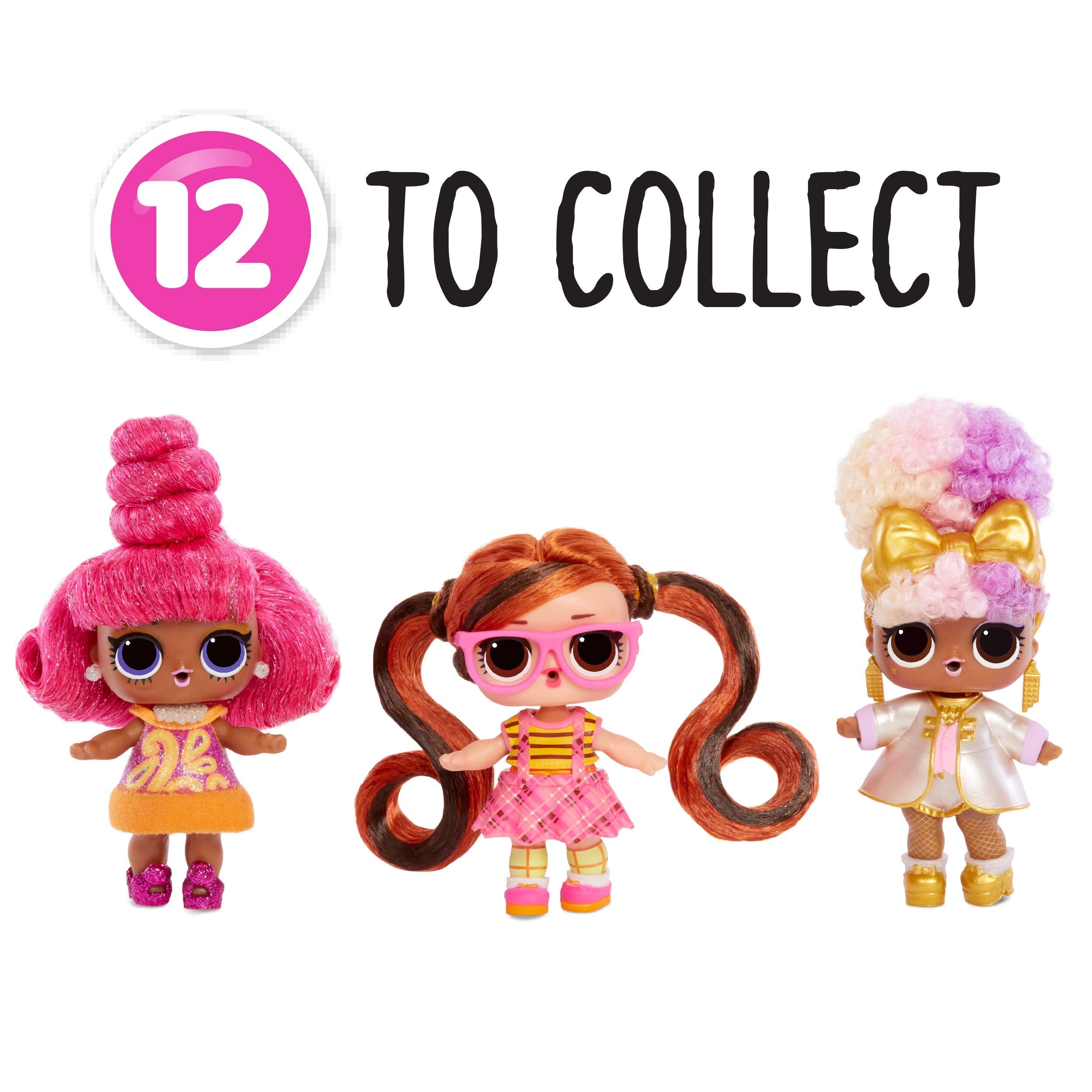 L.O.L. Surprise! Hairvibes Doll – 15 Surprises with Real Hair Wig Pieces & Color Change