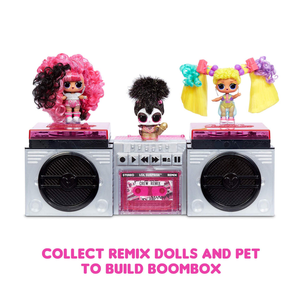L.O.L. Surprise! Remix Hair Flip Doll – 15 Surprises with Hair Reveal and Music