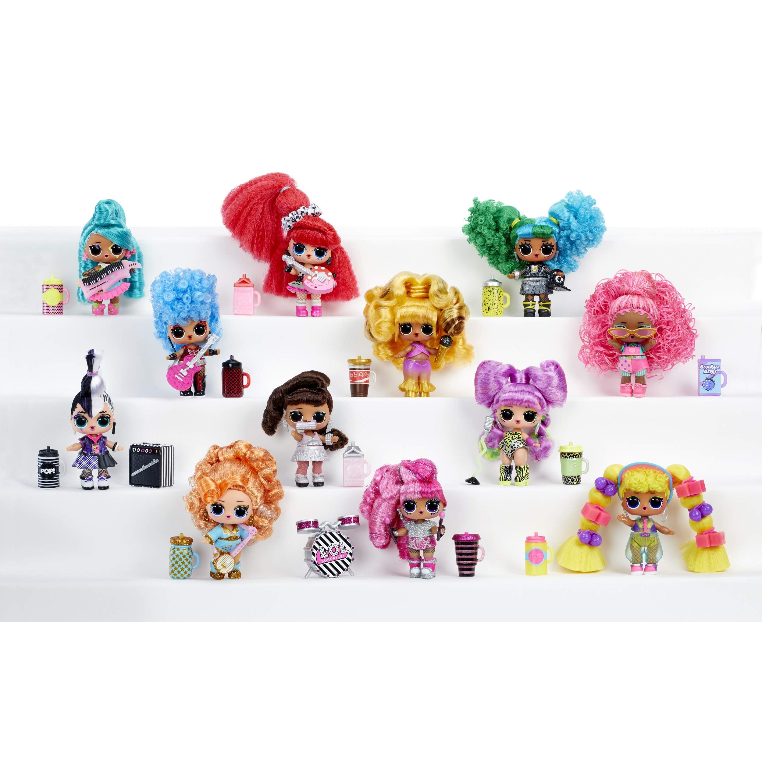 L.O.L. Surprise! Remix Hair Flip Doll – 15 Surprises with Hair Reveal and Music