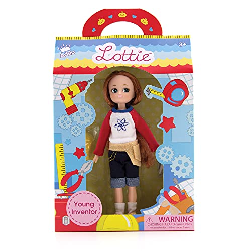 Lottie Young Inventor STEM Doll with Tool Set – Engineer Doll for Creative Play