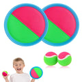 LRUUIDDE Ball Catch Set - 2 Sticky Paddles & 2 Balls Outdoor Toss Game for Kids and Adults
