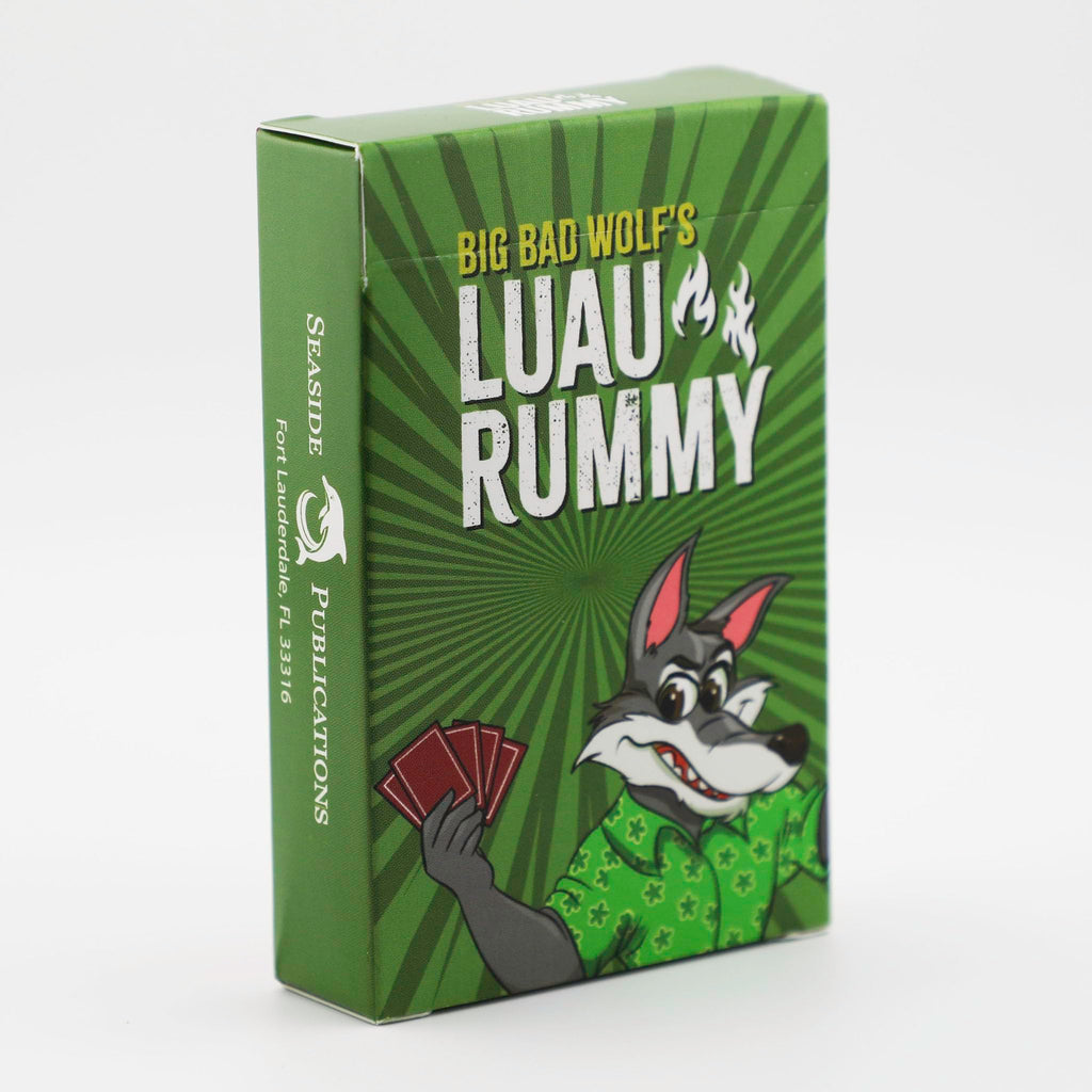 Luau Rummy Card Game (Red Deck) – Fast Family Rummy-Style Fun for Ages 5+
